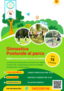 Ginnastica al parco firenze