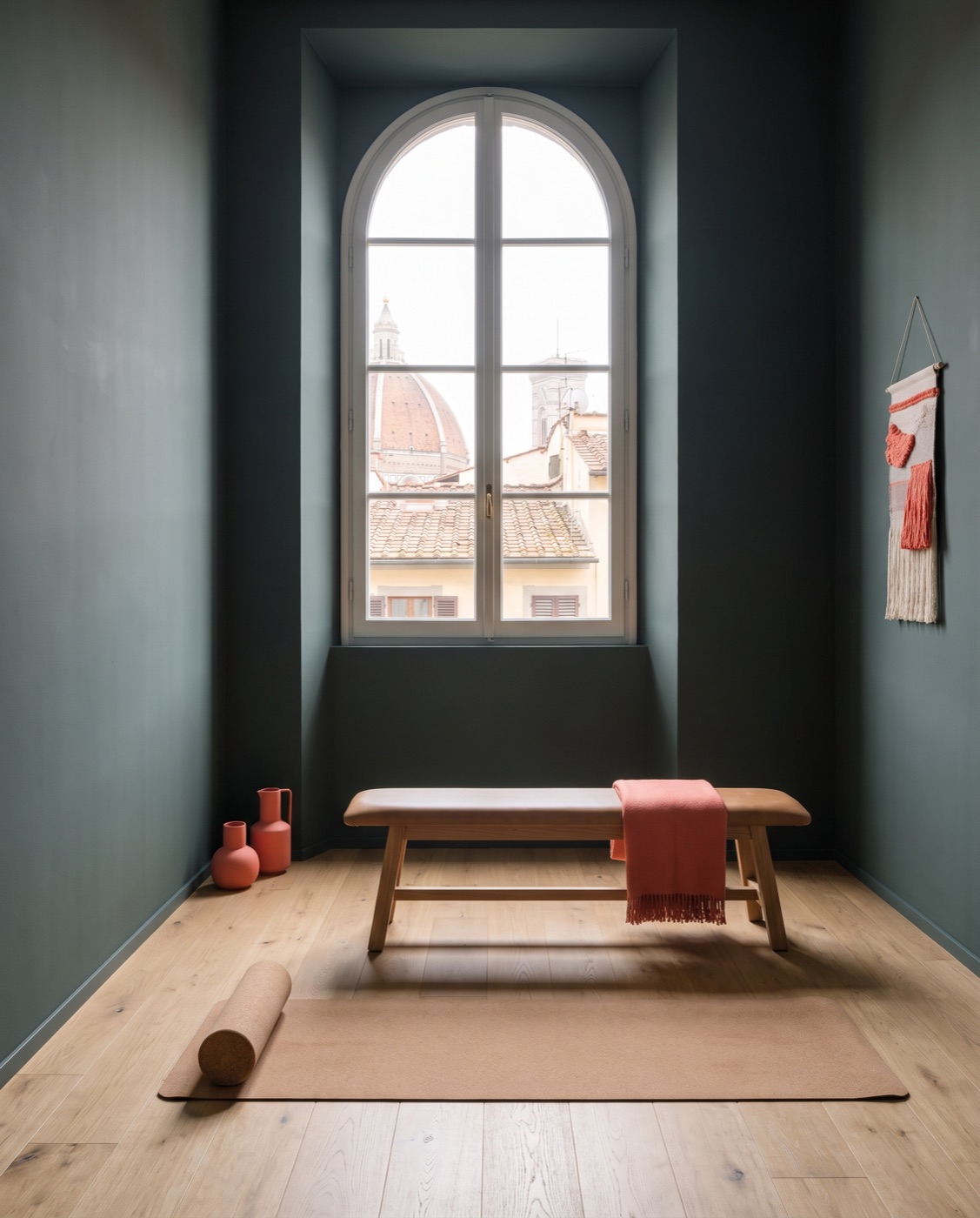Studio di ginnastica posturale a Firenze con vista sui tetti